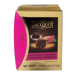 Trufas JACQUOT raspberry crumble 150 g