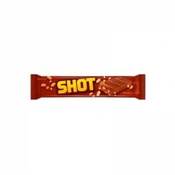 Chocolate SHOT con leche y maní 90 g