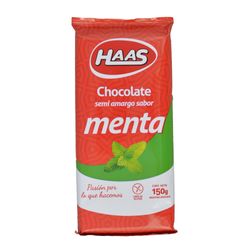 Chocolate HAAS menta 150 g
