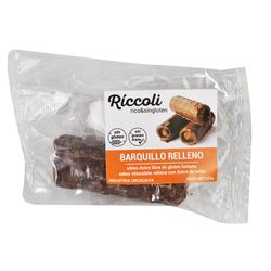 Barquillo RICCOLI relleno sin gluten 1 un 25 g