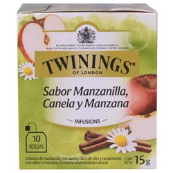Te TWININGS manzana, canela y manzanilla 10 sb