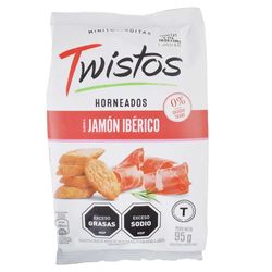 Mini tostaditas TWISTOS jamón 95 g