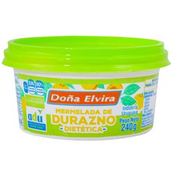 Mermelada durazno DOÑA ELVIRA 0% 240 g