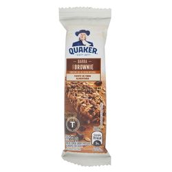Barra cereal QUAKER brownie chocolate 21 g