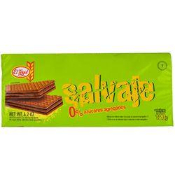 Obleas chocolate salvaje EL TRIGAL sin azúcar 120 g
