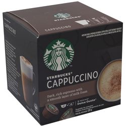 Capsulas STARBUCKS cappuccino 12un 120g