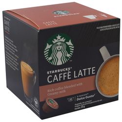 Capsulas STARBUCKS Café Latte 12 un.