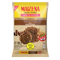 Galletitas MAIZENA chocolate con sésamo 180g