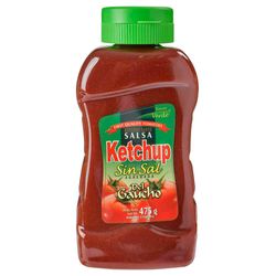 Salsa kétchup DEL GAUCHO sin sal 475 g