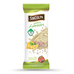 Barrita de arroz SINCULPA limón 14g