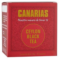 Té negro premium CANARIAS 10 sobres