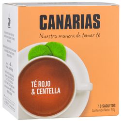 Té rojo y centella CANARIAS 10 sobres