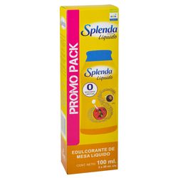 Pack x 2 edulcorante liquido SPLENDA 50 cc