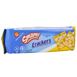 Galletas SMAMS cracker clásica sin gluten 120 g