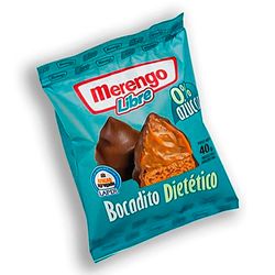 Bocadito MERENGO relleno dulce de leche diet 40 g