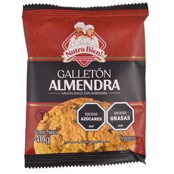 Galletón NUTRA BIEN almendras 40 g