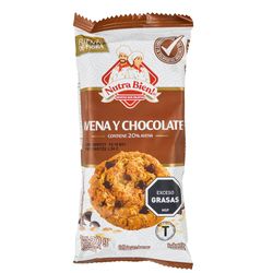 Galletón NUTRA BIEN avena y chocolate 50 g