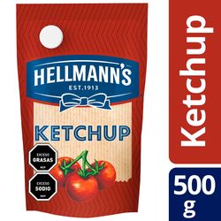 Salsa kétchup HELLMANN'S doy pack 500 g