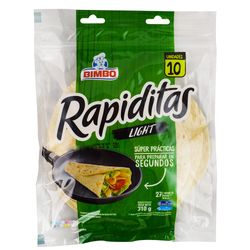 Tortillas rapiditas BIMBO light 360 g