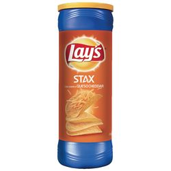 Papas fritas LAY'S Stax queso tubo 163 g
