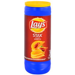 Papas fritas LAY'S Stax barbacoa tubo 163 g