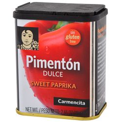 Pimentón dulce CARMENCITA 75 g