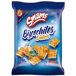 Bizcochos SMAMS azucarados sin gluten 150g