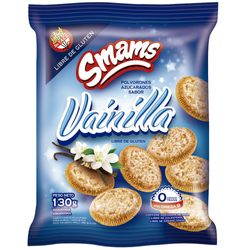 Polvorón SMAMS vainilla sin azúcar y sin gluten