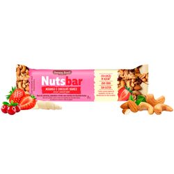 Barra NUTS bar chocolate blanco y frutilla 25g