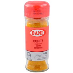 Curry sazonador DANI 40 g