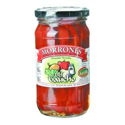 Morrones en vinagre filet DEL GAUCHO 180 g