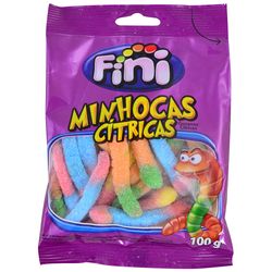 Gomitas Fini minhocas cítricas 100 g