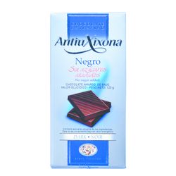 Chocolate ANTIU XIXOANA sin azúcar Negro 125 g