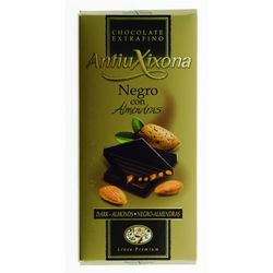 Chocolate ANTIU XIXOANA Negro con Almendras 125 g