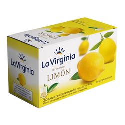 Té LA VIRGINIA con limón 20 un. 40 g