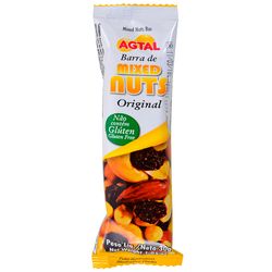 Barrita Cereal AGTAL Mix Nuts Original 30 g