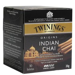Té TWININGS indian chai 10 un.
