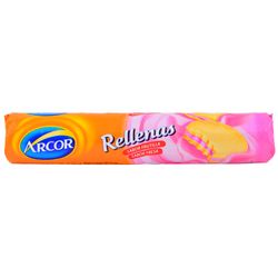 Galletitas ARCOR rellenas frutilla y fresa 120 g