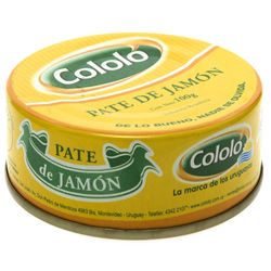 Paté de jamón COLOLÓ 100 g