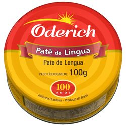 Paté lengua ODERICH 100 g