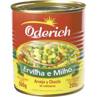 Arveja y Choclo lata 200 GRS. (escurrido)