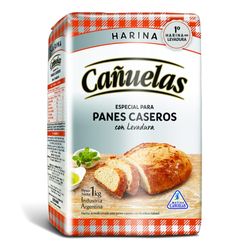 Harina con levadura para pan casero CAÑUELAS 1 kg