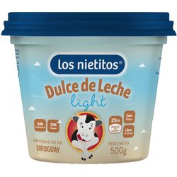 Dulce de leche light LOS NIETITOS 500 g