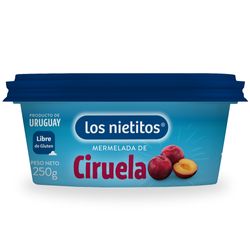 Mermelada ciruela LOS NIETITOS 250 g