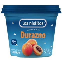 Mermelada durazno LOS NIETITOS 500 g