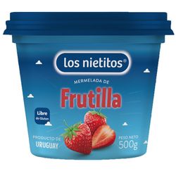 Mermelada frutilla LOS NIETITOS 500 g
