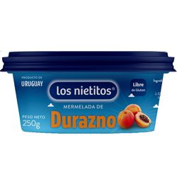 Mermelada durazno LOS NIETITOS 250 g