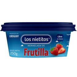 Mermelada frutilla LOS NIETITOS 250 g