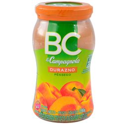 Mermelada durazno BC LA CAMPAGNOLA 390 g