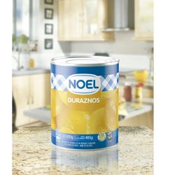 Duraznos en almíbar NOEL lata 820g